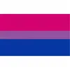 Bandiera dell'orgoglio bisessuale di spedizione DHL LGBT 90 * 150 cm Bandiera arcobaleno blu rosa Decorazioni per la casa Banner bandiera LGBT gay friendly