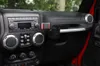 Accoudoir copilote ABS, support de téléphone portable, boîte de rangement pour Jeep Wrangler JK 2011 – 2017, accessoires d'intérieur automobile