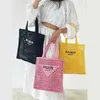 Shopping Bags Designer Brands Hollow Letters Large Straw Tote Fashion Paper Woven Women Shoulder Summer Beach Handbag Luxury Big Bali Bag 220301