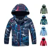 Spring Autumn Boys Jacket Waterproof Windproof Children Outerwear Warm Polar Fleece Coat Hoodie Baby Kids Clothes For 3-12Y LJ200831