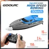 GoolRC 30KM/H High Speed Racing RC Boat with IPV7 Waterproof 2.4GHz 4 Channel 370 Motor Remote Control Boat Toys for Kids Gift