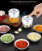 2020 New Kitchen Tools Electric Mini Food Garlic Vegetable Chopper Garlic Press Crusher Kitchen Chopper Meat Grinder Accessories C259w
