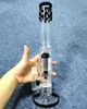 Phoenix Black Straight Hookahs Fab Jet PerC Freezable Coil Tube Bong Glass Water Pipe Build A Glycerin Hookahs Smoking Heady