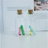 32x70x12.5 mm 30ml Glass Jars Containers Bless Vials Bottles Empty Clear Transparent With Cork 12pcs