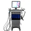 FDA approved hydro jet water dermabrasion machine hydra aqua peel beauty equipment 2 years warranty Bipolar RF