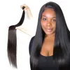 Dilys Lange Rechte Human Hair Extensions Braziliaanse Virgin Remy Hair Extensions Haarinslagen Natuurlijke Kleur 30 32 34 inch1993141