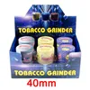 Backwoods Grinder 40mm Tabak Grinders Zinklegering 4 Lagen Shredder Hand Muler Crusher voor Roken Accessoires1361020