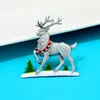 دبابيس دبابيس Cindy Xiang Vintage Reindeer للنساء Pin Pin مجوهرات الغزلان الملحقات 2 ألوان متوفرة وصول KIRK22