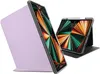 Étui vertical pour iPad Pro M1 2021 12,9 pouces 5e génération, étui de protection mince antichoc avec support magnétique pour 3 modes essentiels
