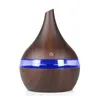 3 cores usb madeira grão humidificador luminoso aroma difuser escritório doméstico purificador humidificador frete grátis