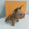 I migliori portachiavi di vendita Fashion Key Buckle Purse Pendant Bags Dog Design Catene per bambole Portachiavi con fibbia portachiavi 6 colori LinkA di alta qualità