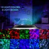 Remote Night Light Projector Ocean Wave Voice App Control Bluetooth Speaker Galaxy 10 Colorful Light Starry Scene for Kids Game Pa6661078