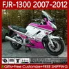 Комплект для тела для Yamaha FJR-1300 FJR1300A FJR 1300 A CC 2001-2012 CUDREWORE BELOWORE WHOT 108NO.109 FJR-1300A 2008 2009 2009 2010 2011 2012 FJR1300 07 08 09 10 11 12 OEM FACKING