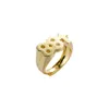 Nouveau Hip Hop Rich Brian 88 Rising Ring En Acier Inoxydable Double 8 Anneaux Numériques Pour WomenMen Hiphop bijoux taille réglable6174118