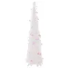 Decorazioni natalizie ADOREHOUSE Grande albero 1.2/1.5M PET Rotondo Flash Paillettes Ornamenti Rimovibili Anno Decorazione di nozze Regalo di Natale
