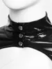 Womens Sexy Dames Wetlook Kostuum Jurken Pole Cocktail Leer Blote Borst Mini Jurk PVC Latex Korte Mouw Terug Rits Clubwear