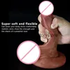 Massaggio Dildo realistico Spina anale femminile Pene in silicone Vagina Stimolazione del punto G Dilatatore anale Macchina del sesso Dildo Giocattolo del sesso per donna Adulto