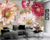 3d Wallpaper for Walls Luxury Beautiful Flower 3D Wallpaper Premium Atmospheric Interior Decoration Wallpaper