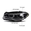 Bildelar LED-strålkastare för BMW F10 F18 520I 525I 530I 535I DRL Turn Signal High Beam Lens Strålkastare 2010-16245s