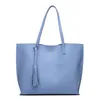 Bolsos de compras Diseñador Moda Hombro Big Women s Shopper Leather Casual Tote Vintage Luxury Bolsos para 220309