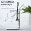 Universal Portable Telefone Ajustável Tablet Desktop Stand Dobrável Secretária Suporte Mount Cradle para iPhone Huawei Samsung