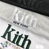 T-shirt Kith ricamo Oversize Uomo Donna T-shirt York T-shirt casual estiva di alta qualità T 220302 ADQ9 804