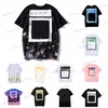 Été Hommes Femmes Designers T-Shirt T-shirts en vrac Marques de mode ofof Tops Mans Casual Shirt Luxurys Vêtements Street Shorts Manches Vêtements Hommes Noir Blanc T-shirts 2022