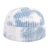 Nowa Dzianiny Beanie Kobiety 2020 Winter Czapki Krawat Dye Kapelusz Outdoor Street Hip Hop Cap Krótki Krótki Kapelusz Dzianiny Skullcap 7 Kolory przez1619