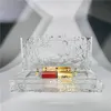 Free Ship Ice Cracked Lady Acrylique Pochettes Sac À Main Cristal Embrayages Acrylique Sacs Seau Sac Transparent Dîner Sacs De Mode Sac De Soirée # 1