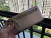 Hele luxe ontwerper Long Wallet Cards Holders Key en polsbanden vasthouden PU lederen portemonnee Holder Holder Munt Purs Wallet249D