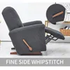 Recliner Chair Covers Waterproof Wingback Elastic Armchair Thickened Slipcovers for Sofa Couch Protector 220302