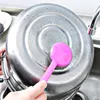 Pan brush steel wire ball can be repced with handle kitchen decontamination long handle pan brush cleaning ball wash dishes wipe25349648636