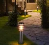 60cm rostfritt stål trädgård gräsmatta lampa utomhus gårdsplan väg post ljus villa landskap gata gräs ljus
