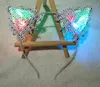 Cute LED Glowing Cat Ear Headband Cosplay Costume Party Light up Hair Hoop Flashing Blinky Hair Band COLORFUL SN2212