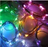 20 M Noel Işıkları LED Dize Pil Kumandalı Mini Işık Parti Bakır Gümüş Tel Yıldızlar Noel Cadılar Bayramı Dekorasyon için Şeritler WLL21