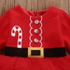 Baby Girl Dress Cute Red Christmas Princess Toddler Baby Girl Tulle Tutu Dress Party Outfits Costume9654113