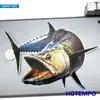 7. Grande taille Marine Life Deep Sea Fish Laser Shining Stickers pour ordinateur portable Bagages Car Glass Art Fashion Style Stickers LJ201019