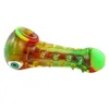 Siliconen rokende buis lepelpijpen Dab Rig olie Handpijpen Hookah tabak Unbreakable Electric Bubbler