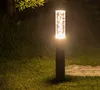 30CM / 50CM 야외 정원 잔디 램프 7W 아크릴 거품 기둥 빛 빌라 풍경 통로 기둥 잔디 빛