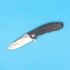 Promotion High End 0562cf Flipper Kniv D2 Drop Point Stone Wash Blade Ball Bearing Washer EDC Pocket Knife med Retail Box