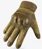 Tactical Gloves Touch Screen Full Finger Sports For Hiking Cycling Men's Gloves Hard Knuckle Protection