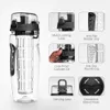 Baispo 32oz 900ML BPA Бесплатные фруктовые инфузоры сока Shaker Sports Lemon Water Bottle Tour Tour Hiking Портативные скалолазание Бутылки 201221