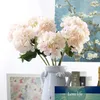 Echte touch siliconen bal hydrangea hortensia kunstbloemen vocht touch voor bruiloft huis partij decoratief