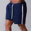 Zomer Katoen Afdrukken Mannen Fitness Sport Shorts SportsCholen 루프 트레이닝 보디 빌딩 스마트 캐주얼 스트랜드 220312