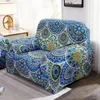 Bohemian Impresso Slipcover Spandex Marrocos All-Inclusive Sofa Capa Superurável e Free Wrinkle Jacquard Tecido Capa D30 LJ201216