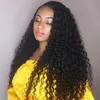 ishow 브라질 깊은 웨이브 3 인간의 머리카락 묶음 4x4 레이스 클로저 여성을위한 8-28inch 자연 블랙