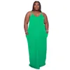 Большие женские платье Pure Supender мода свободный пол юбка платье женщин дизайнеры одежда 2022 XL-5XL