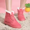 Boots Ozersk 2021 Klasik Kış Süet Süet Bilgi Kar Sıcak Kadın Moda Kadın Ayakkabı Varış Peluş INSOL BOTAS1