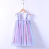 INS Baby Mädchen Tutu Kleider Kinder Sling Gaze Rock Neue Sommer Party Elegante Einfarbig Agaric Spitze Gaze Rock 3 farben1213947