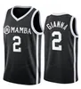 NCAA UCONNハスキー特別トリビュートカレッジバスケットボールジャージGIANNA MARIA 2 GIGI MAMBA HIGH SCHOOL MEMORIALJERSEY ALL STITCHED